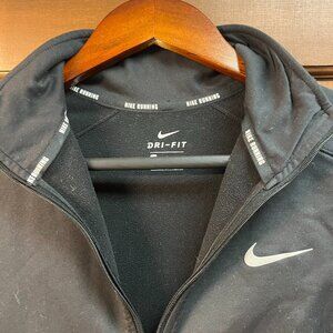 Black Nike Dry-Fit Zip-Up
